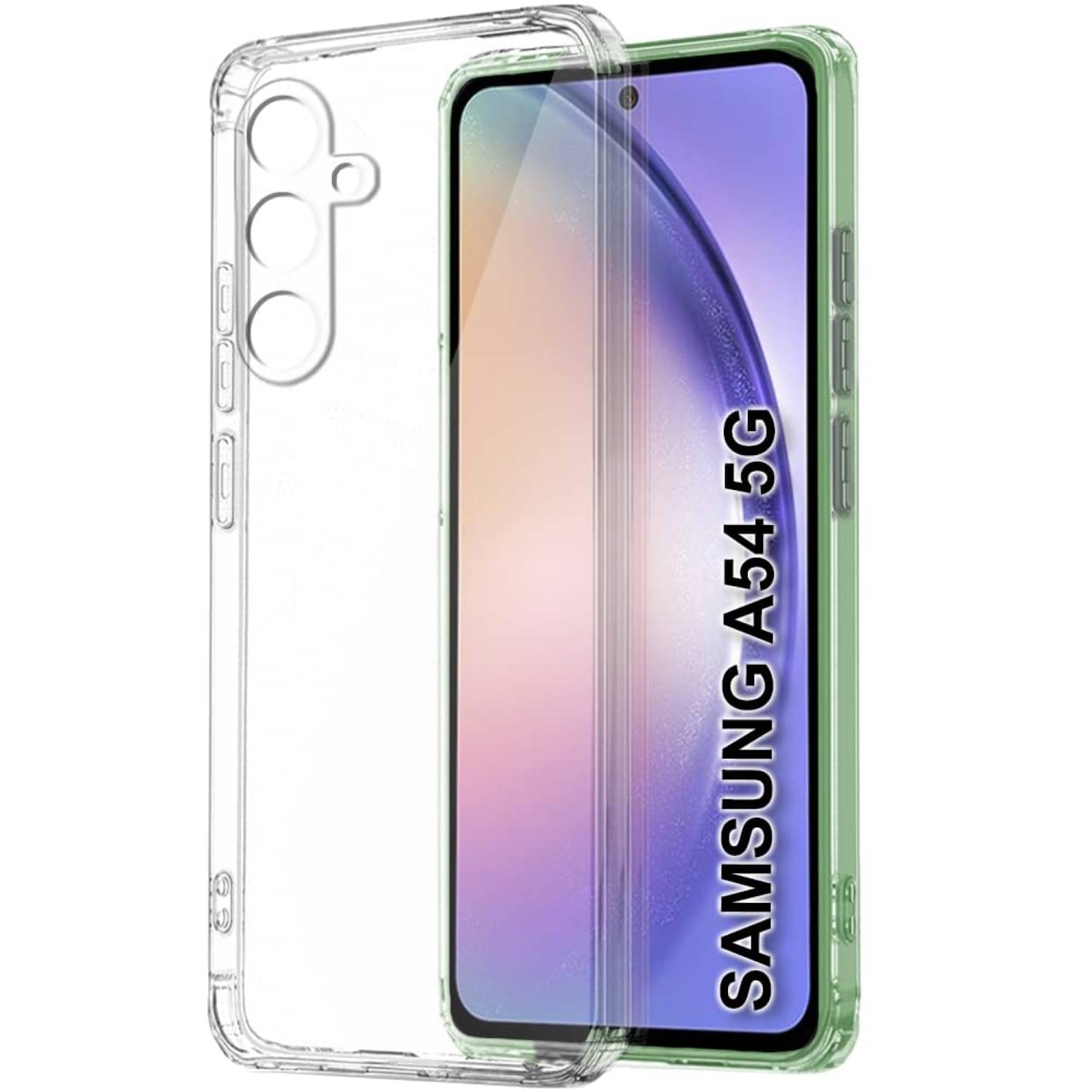     			Case Vault Covers Silicon Soft cases Compatible For Silicon Samsung Galaxy A54 5G ( Pack of 1 )