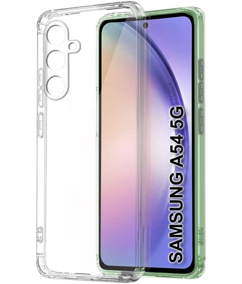     			Case Vault Covers Silicon Soft cases Compatible For Silicon Samsung Galaxy A54 5G ( Pack of 1 )