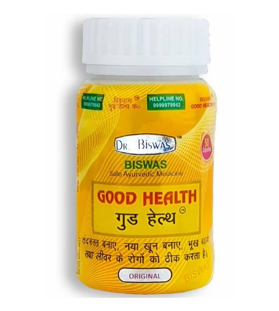Dr Chopra Dr Biswas Good Health Capsule 50 no.s Pack Of 2 Dr Chopra Dr Biswas Good Health Capsule 50 no.s Pack Of 2