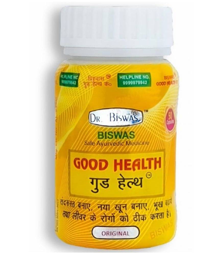 Dr Chopra Dr Biswas Good Health Capsule 50 no.s Pack Of 2 Dr Chopra Dr Biswas Good Health Capsule 50 no.s Pack Of 2