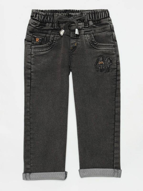    			JFR Pack of 1 Boys 100% Cotton Jeans ( Gray )