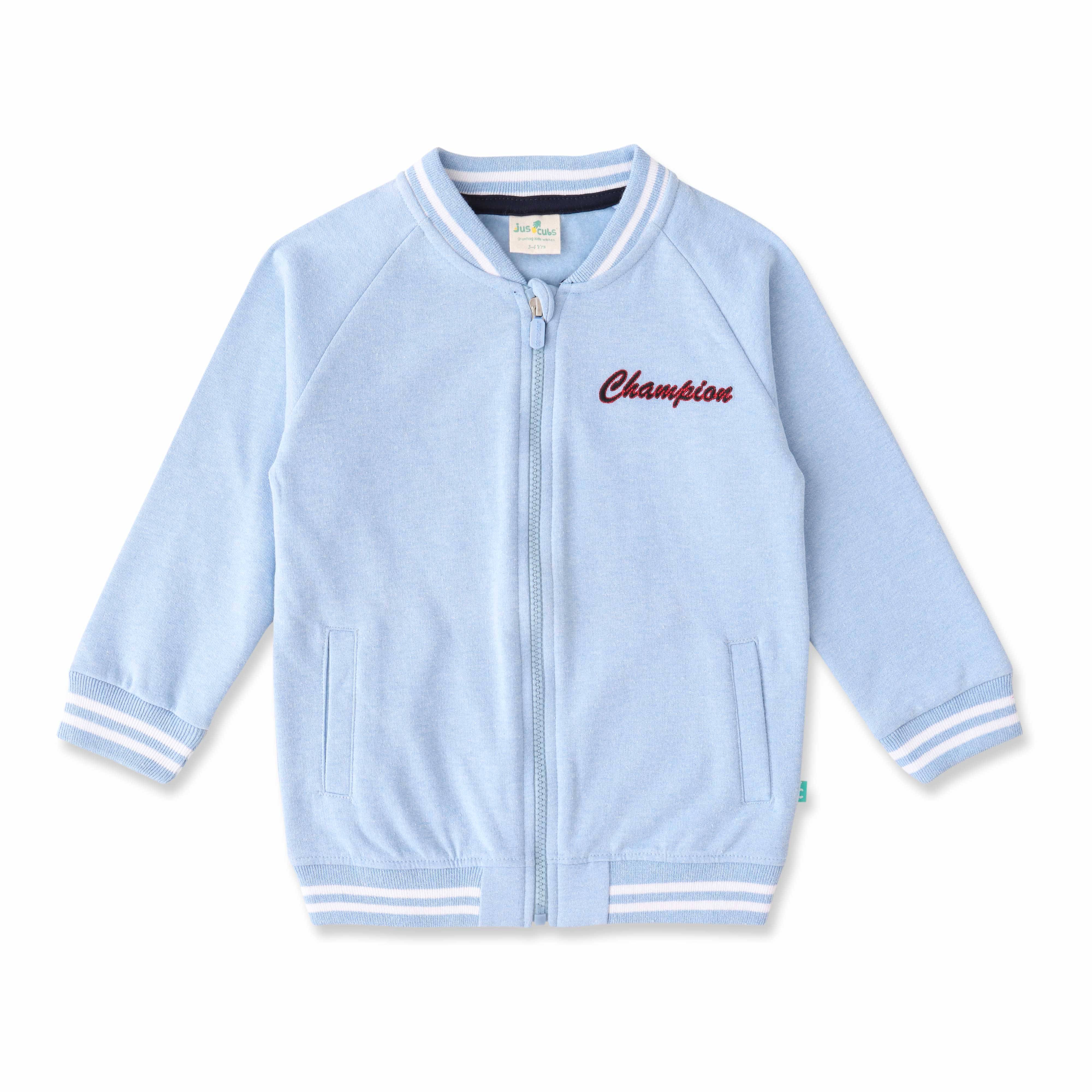     			Juscubs Pack of 1 Boys Cotton Sweatshirt ( Blue )