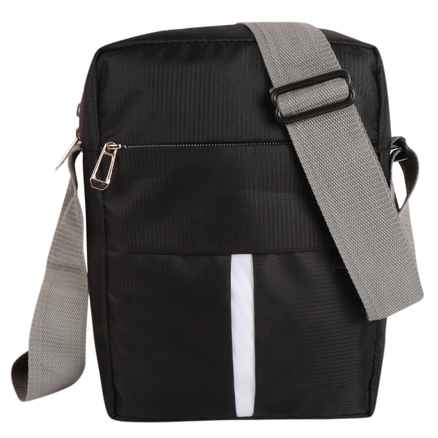     			Nice Purse Black Colorblocked Messenger Bag
