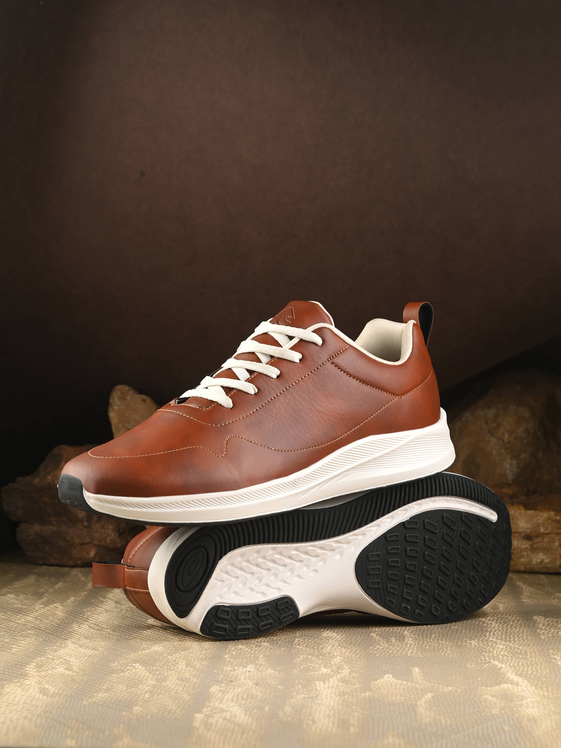     			OFF LIMITS LATINO 2.0 B&T Tan Men's Sneakers