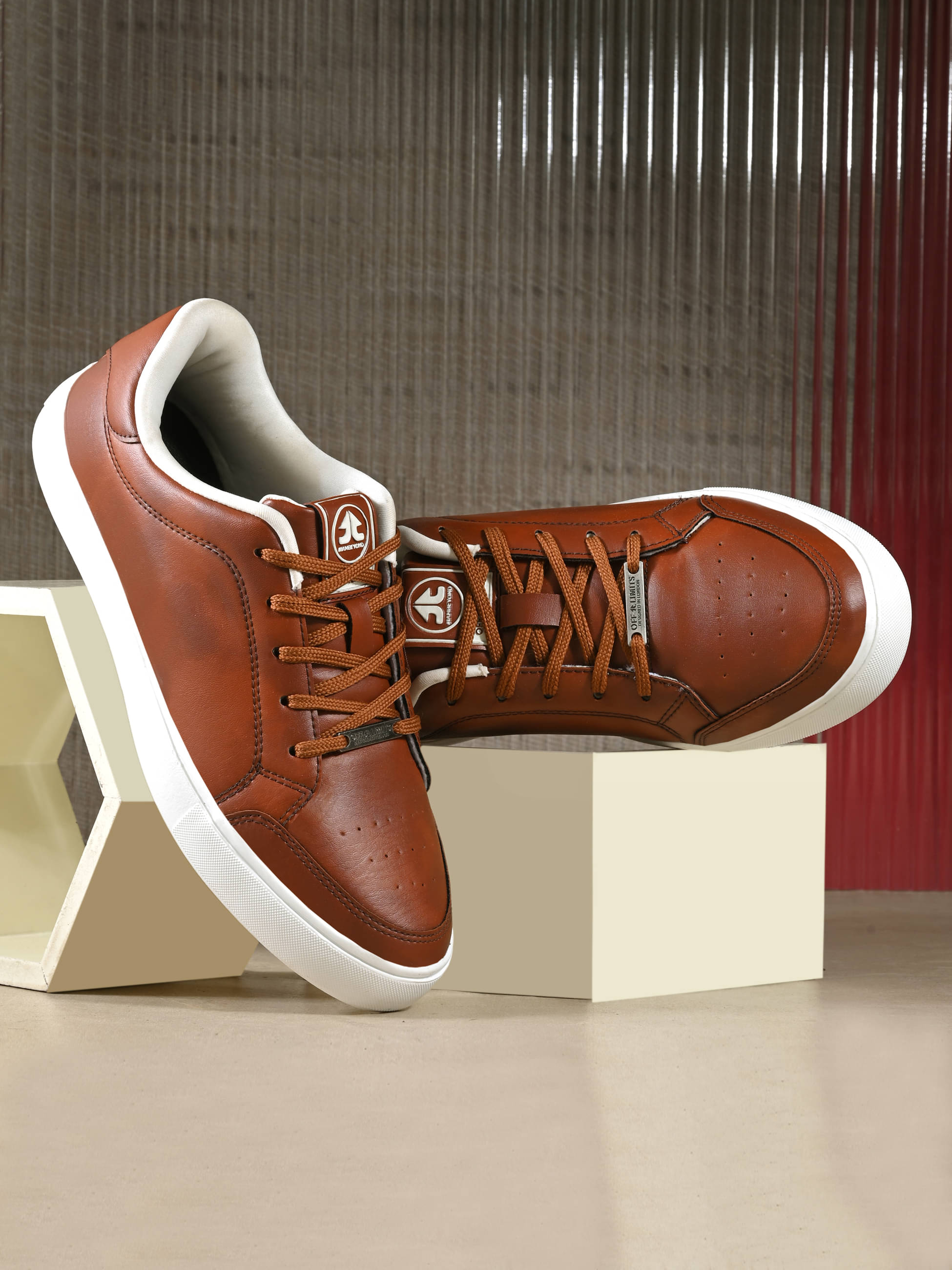     			OFF LIMITS SKYLINE Tan Men's Sneakers
