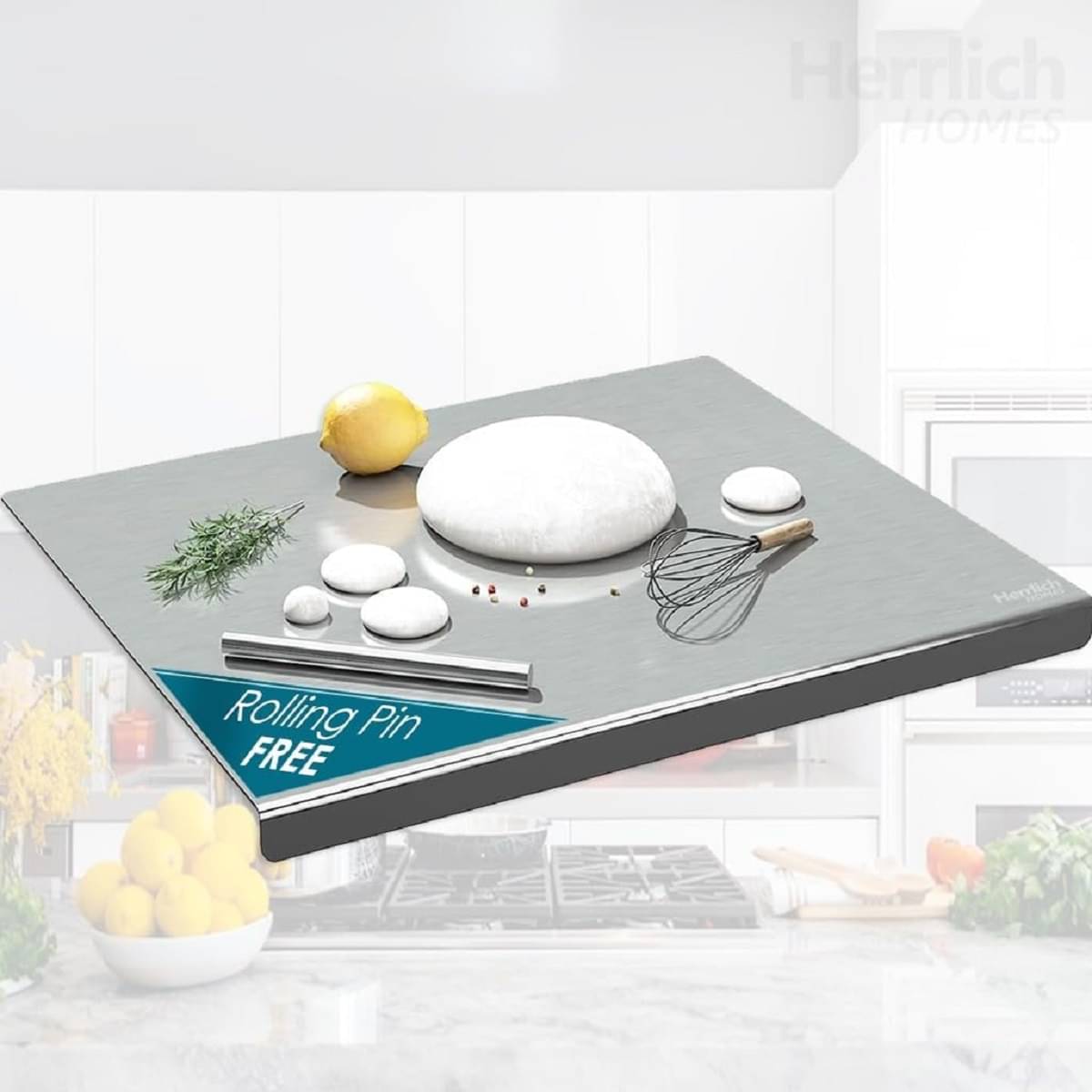     			RAMDEV ENTERPRISE Steel Chopping Board 1 Pcs