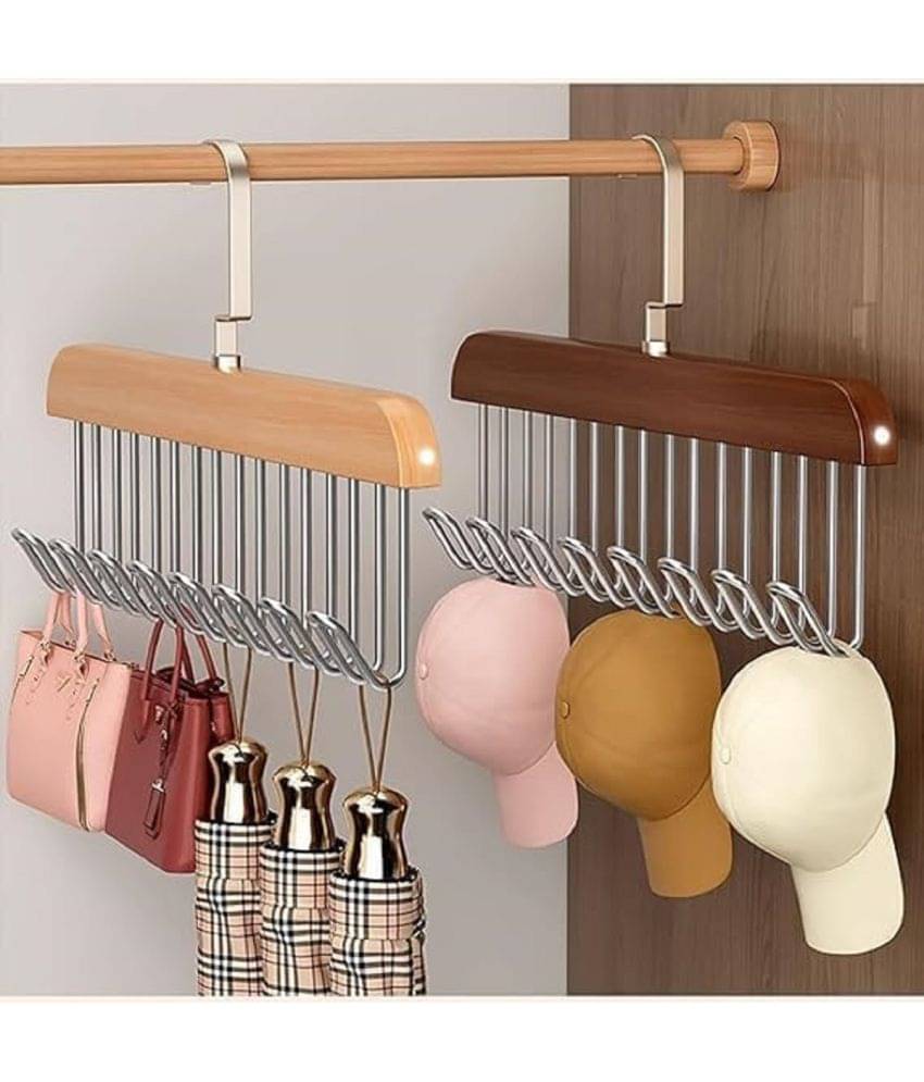 RAMDEV ENTERPRISE Wooden Multifunctional Hangers ( Pack of 1 ) RAMDEV ENTERPRISE Wooden Multifunctional Hangers ( Pack of 1 )