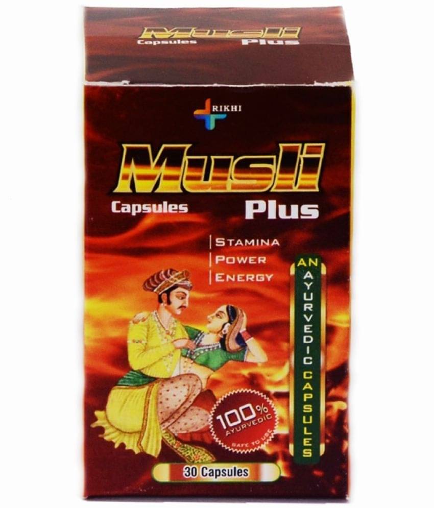 Rikhi musli plus capsule 30 no.s pack of 1 Syan Deals Rikhi musli plus capsule 30 no.s pack of 1 Syan Deals