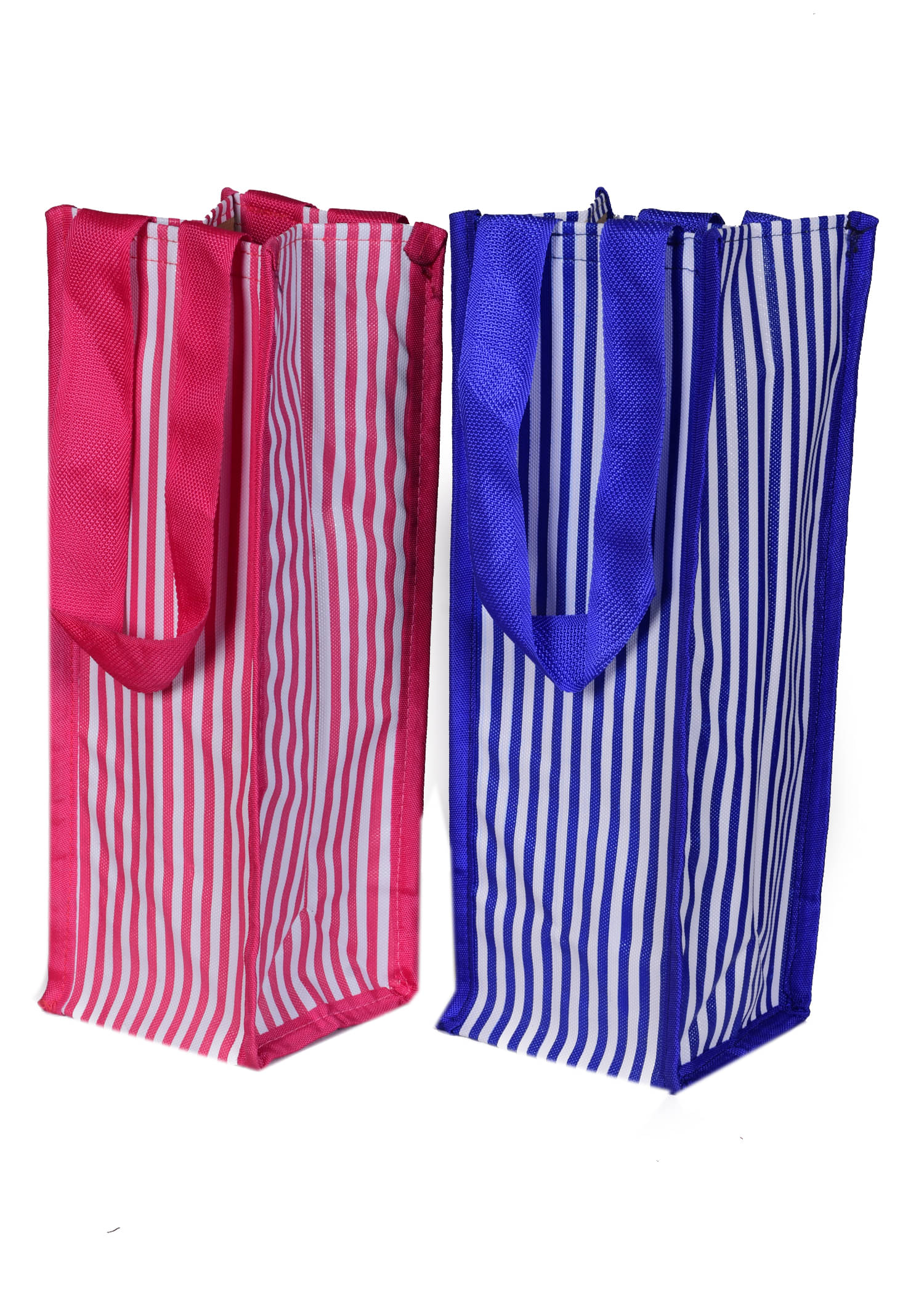     			SUNESH CREATION Blue Fabric Lunch Bag Pack of 2