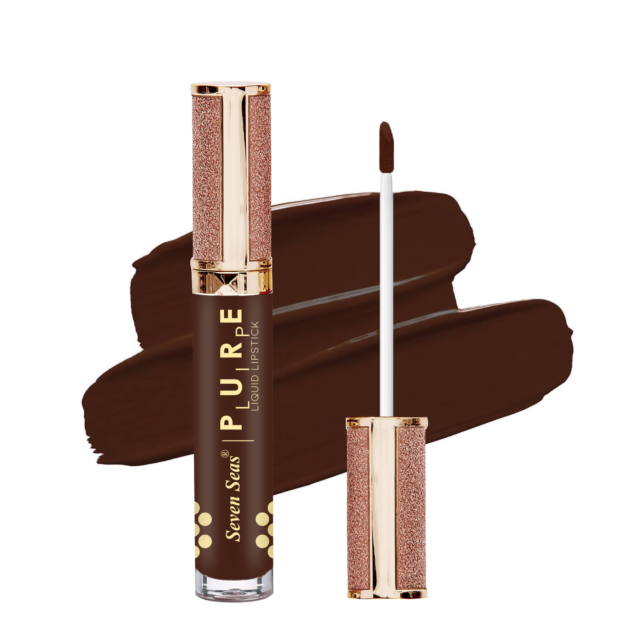 Seven Seas Pure Lip High Pigmented Smudgeproof Liquid Lipstick (Crown Of Thorns)