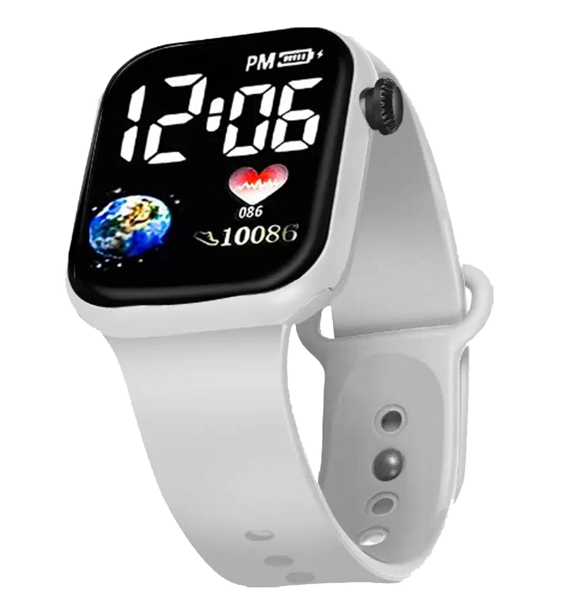     			THMT Black Dial Digital Boys Watch ( Pack of 1 )