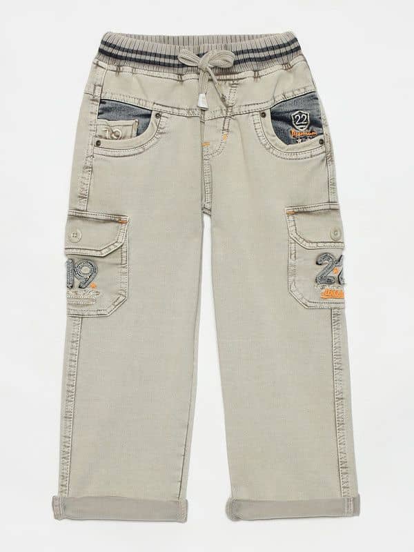 JFR Pack of 1 Boys 100% Cotton Jeans ( Gray ) - Jeans | Buy online on ZillyBuy