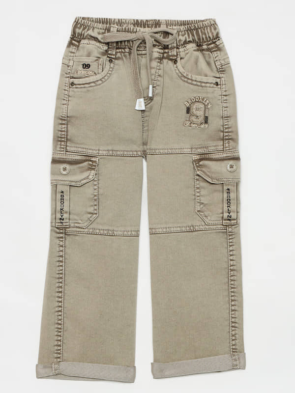 JFR Pack of 1 Boys 100% Cotton Jeans ( Green ) - Jeans | Buy online on ZillyBuy