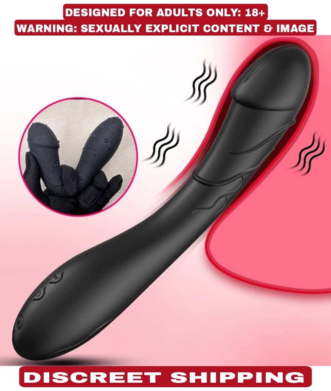 WIRELESS G*SPOT SILICONE VIBRATOR IN 10 FREQUENCY VIBRATION MODES WITH USB CHARGING OPTION FOR WOMEN BY KAMAHOUSE (LOW PRICE SEX TOYS)