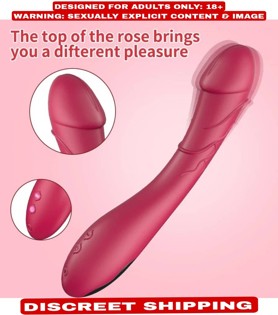 WIRELESS G*SPOT SILICONE VIBRATOR IN 10 FREQUENCY VIBRATION MODES WITH USB CHARGING OPTION FOR WOMEN BY KAMAHOUSE (LOW PRICE SEX TOYS)