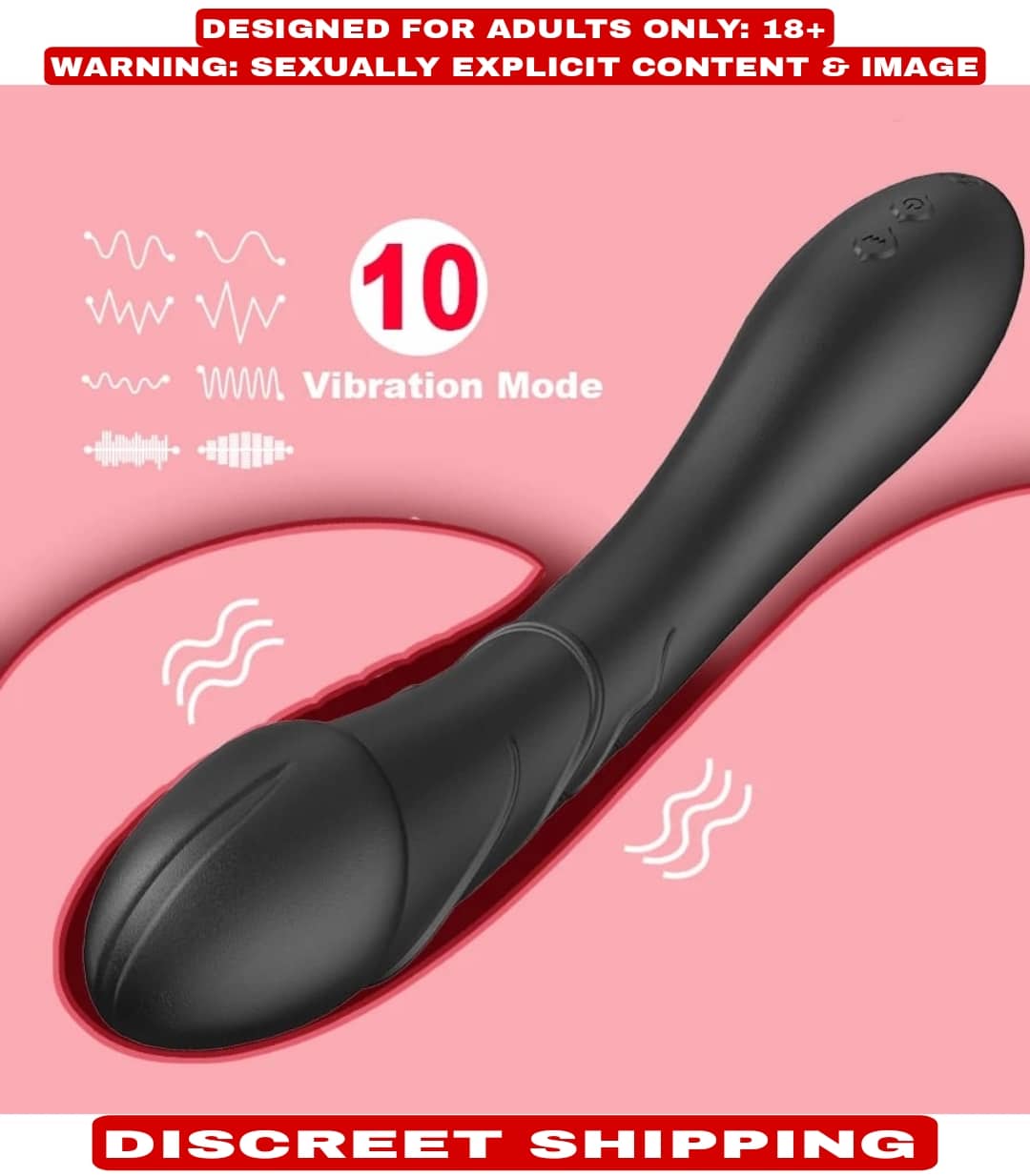 WIRELESS G*SPOT SILICONE VIBRATOR IN 10 FREQUENCY VIBRATION MODES WITH USB CHARGING OPTION FOR WOMEN BY KAMAHOUSE (LOW PRICE SEX TOYS)