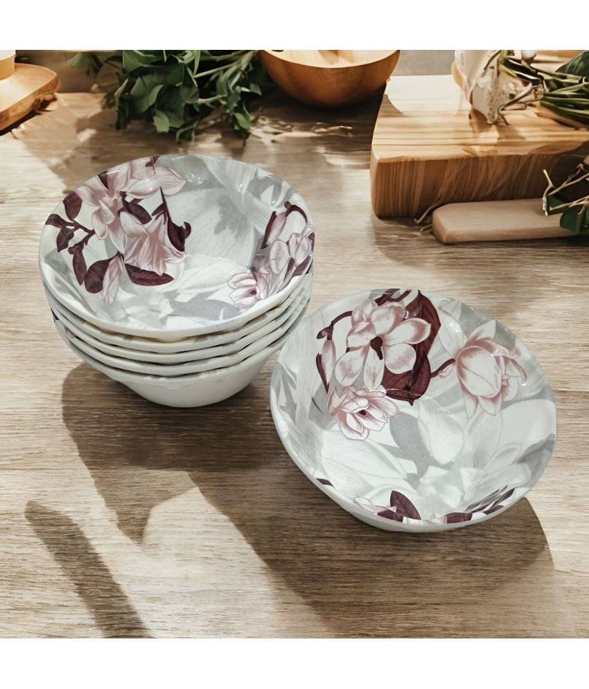 kitchrox Melamine Bowl Set 200 mL ( Set of 6 )     			kitchrox Melamine Bowl Set 200 mL ( Set of 6 )