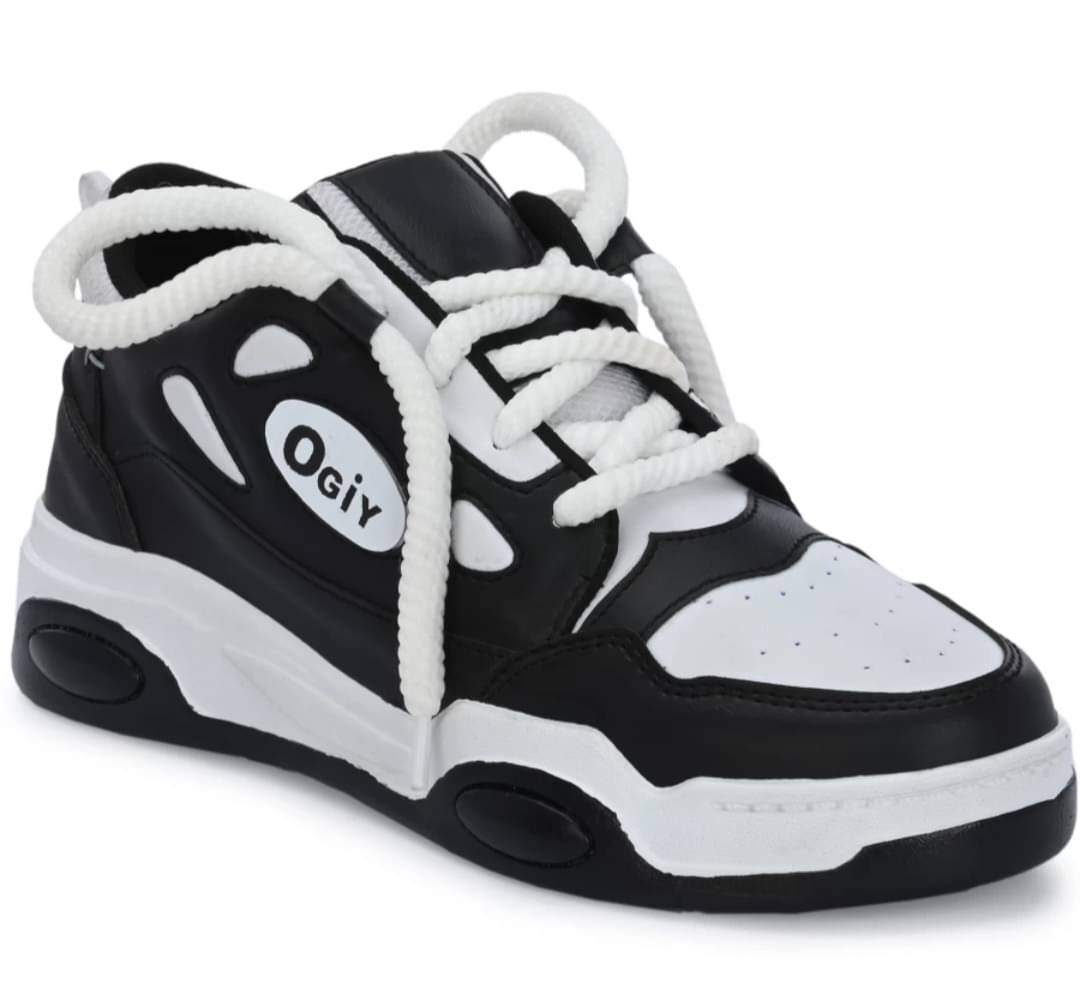     			ADISO Black Women's Sneakers