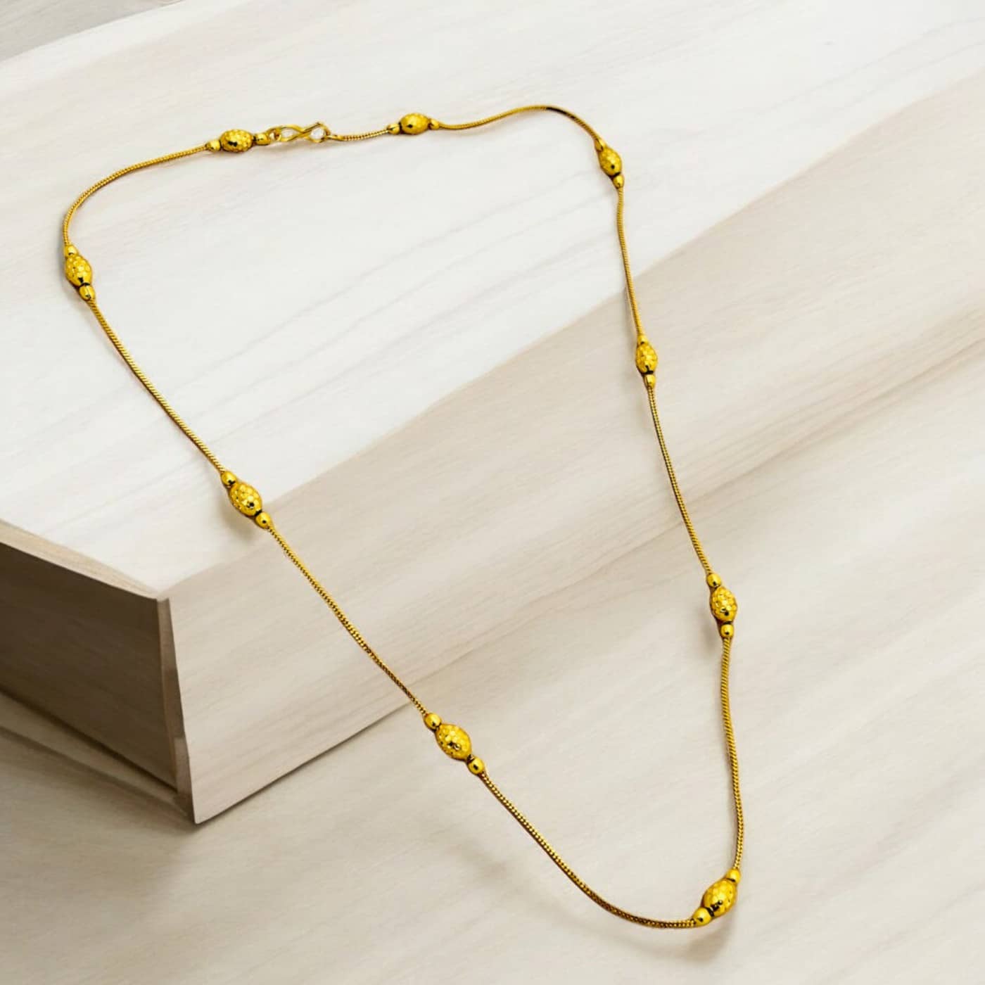 AKLINA Gold Plated Chain ( Set of 1 )
