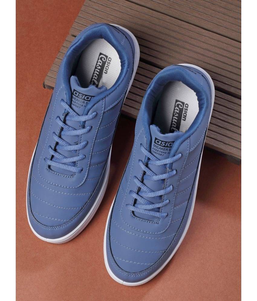     			ASIAN Blue Men's Sneakers