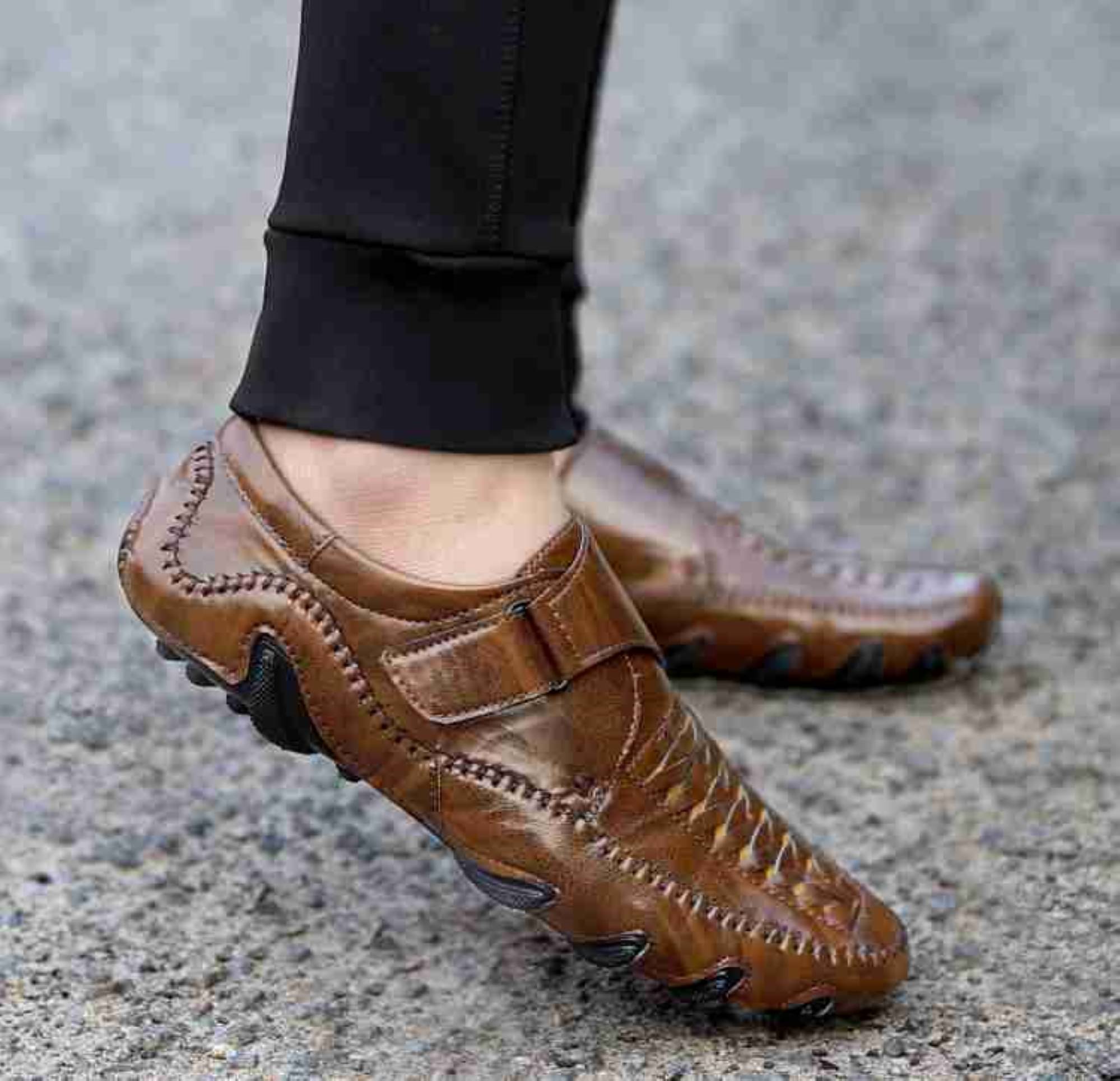     			Akiko - Brown Men's Sandals