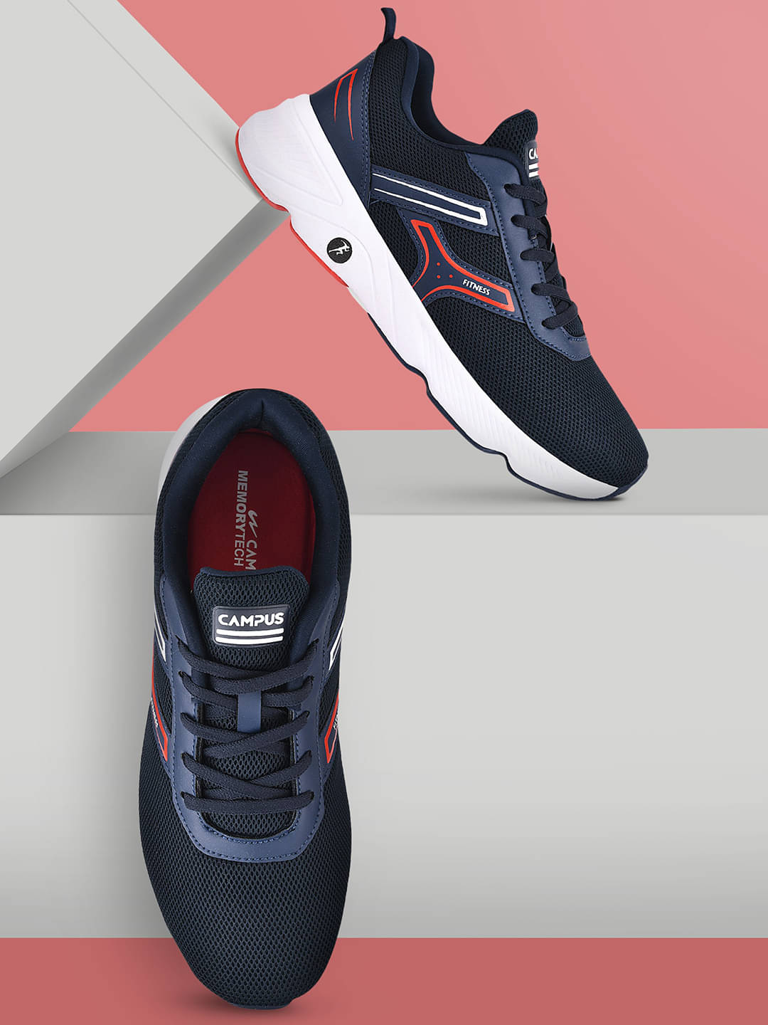     			Campus HURRICANE Navy Men's Sports Running Shoes