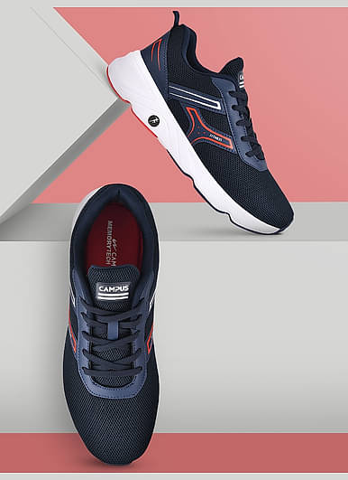Campus HURRICANE Navy Men's Sports Running Shoes