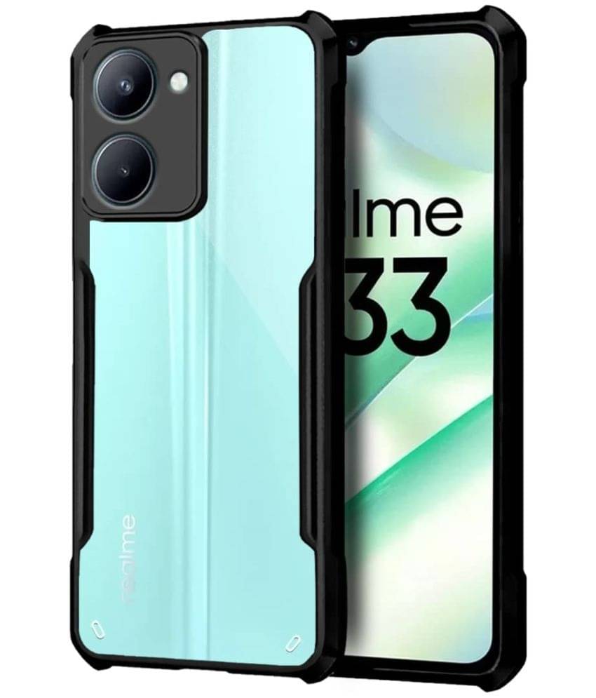     			Case Vault Covers Bumper Cases Compatible For Polycarbonate Realme C33 ( Pack of 1 )