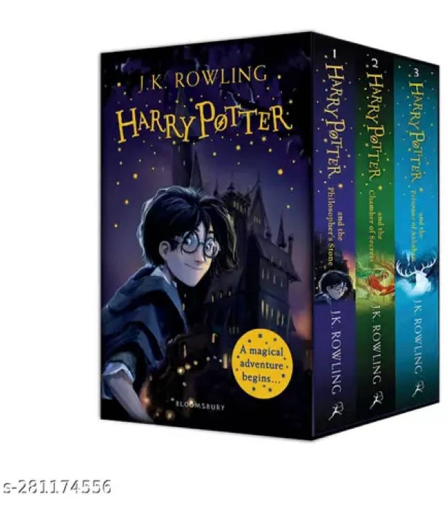     			Harry Potter 1–3 Box Set: A Magical Adventure Begins Paperback