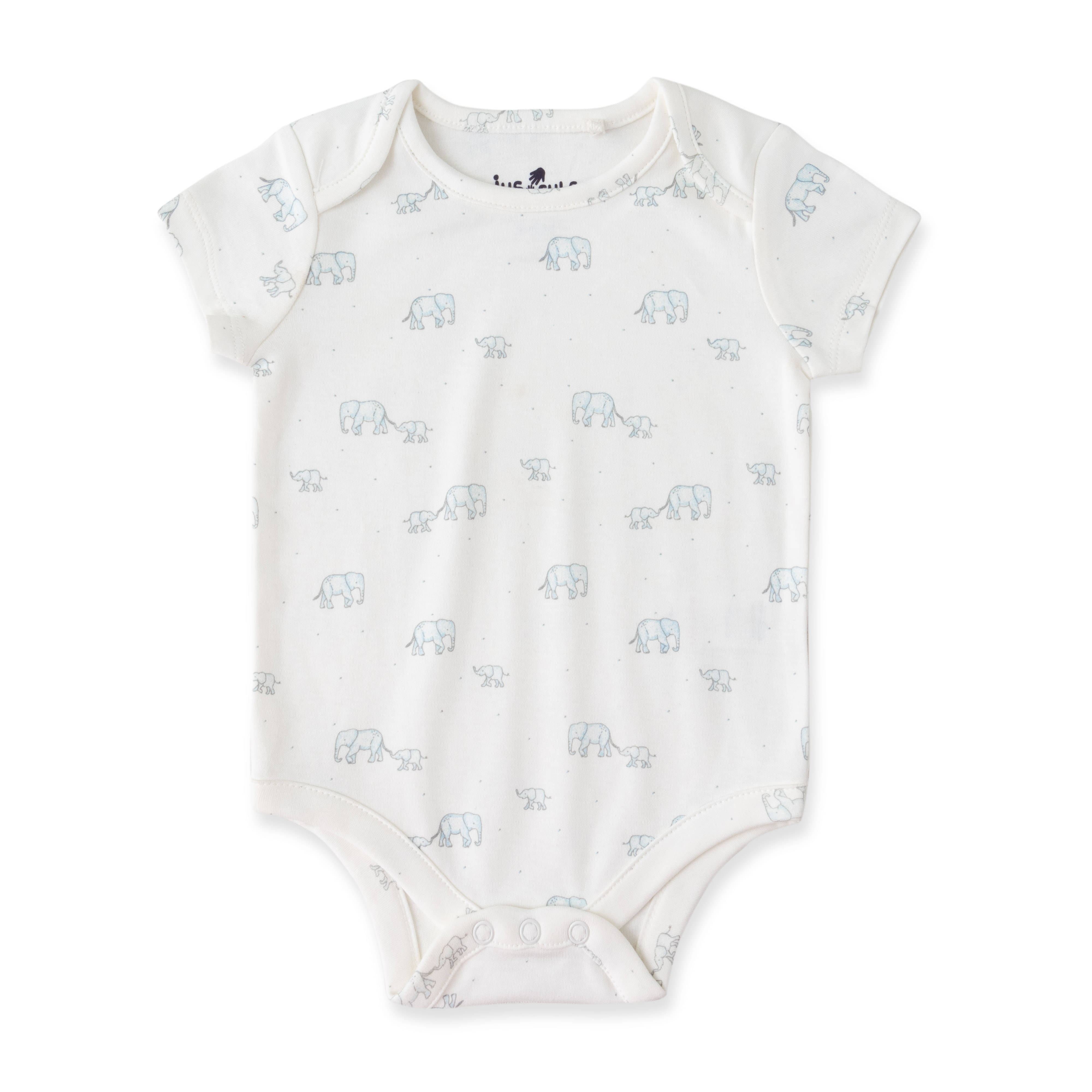 Juscubs White Cotton Rompers For Baby Boy ( Pack of 1 ) Juscubs White Cotton Rompers For Baby Boy ( Pack of 1 )