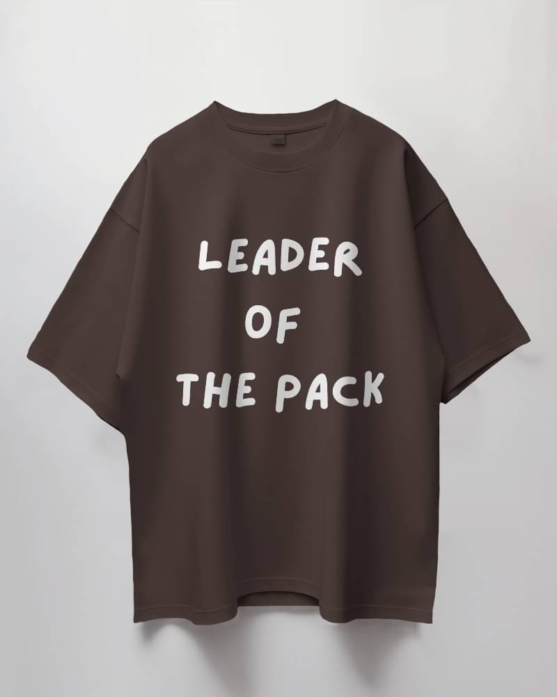     			MODLING Pack of 1 100% Cotton Oversized Fit Men's T-Shirt ( Brown )