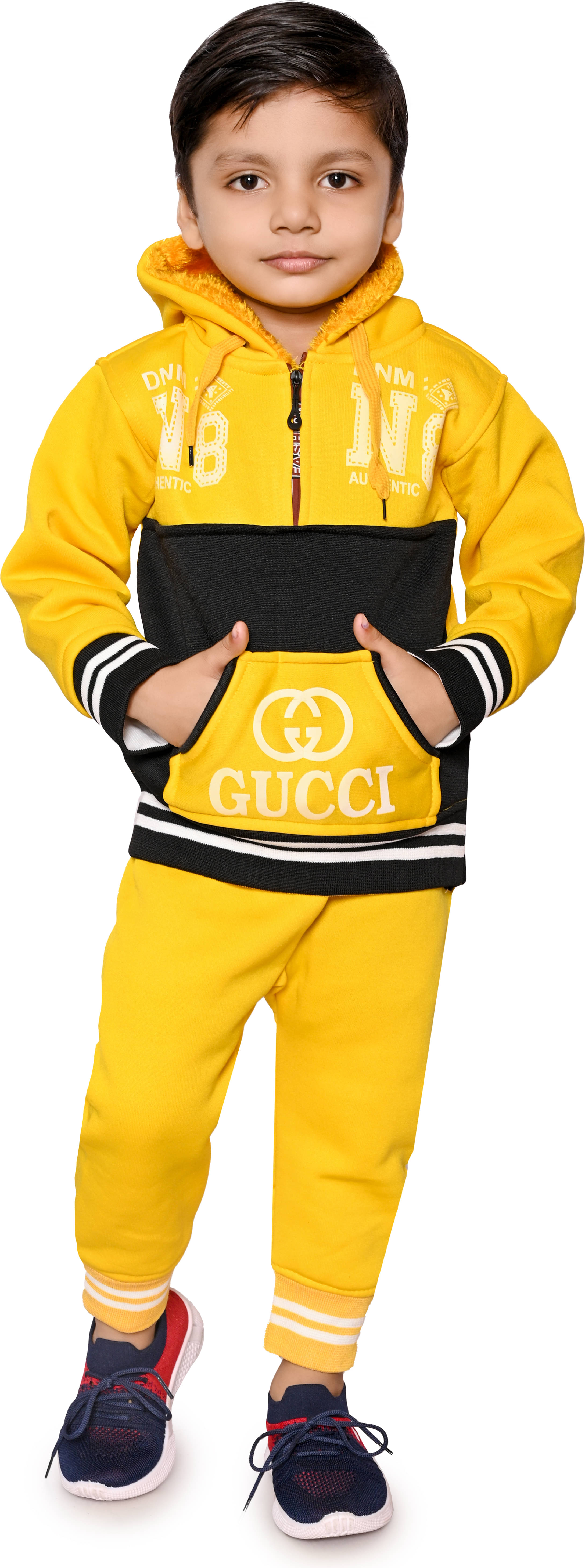     			New Collection Pack of 1 Boys Polyester Cardigan Sweater ( Yellow )