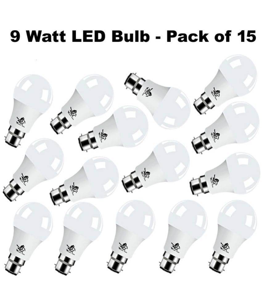     			Newtal India 9W Cool Day Light LED Bulb ( Pack of 3 )