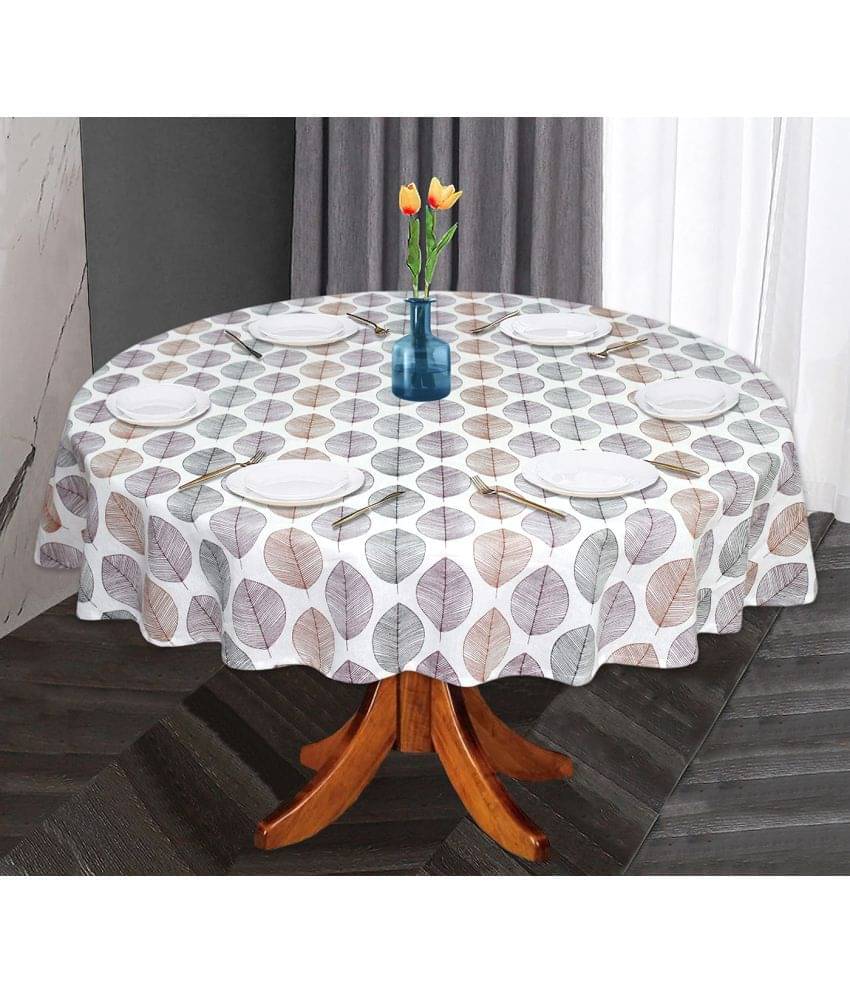 Oasis Hometex Printed Cotton 6 Seater Round Table Cover ( 152 x 152 ) cm Pack of 1 Multi Oasis Hometex Printed Cotton 6 Seater Round Table Cover ( 152 x 152 ) cm Pack of 1 Multi