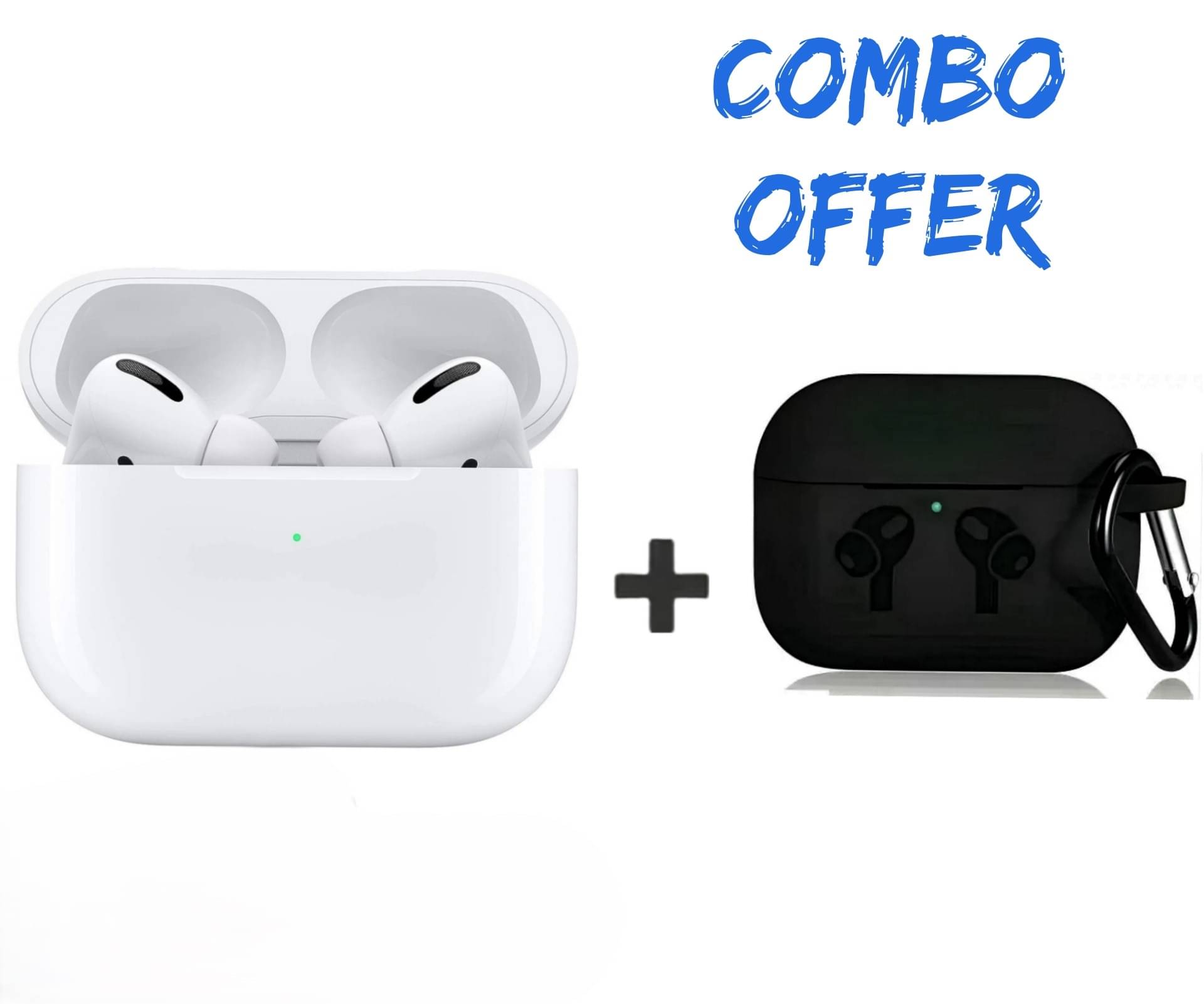     			PB Enterprises In Earbuds TWS White combo with case