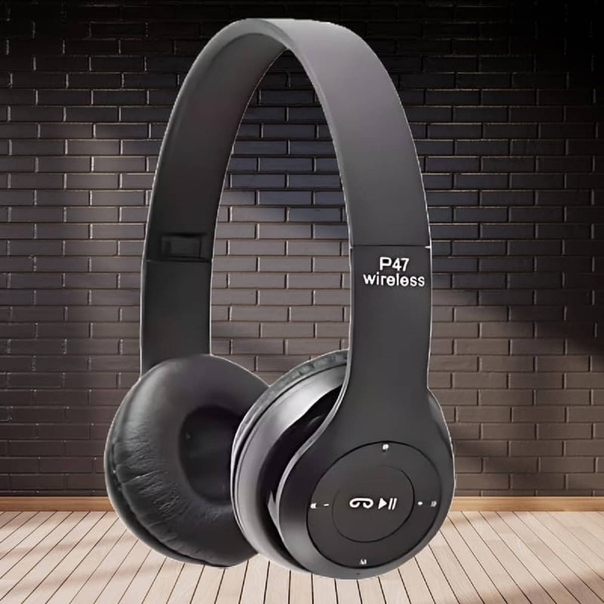     			STONX p47 Bluetooth Bluetooth Headphone Over Ear 4 Hours Playback Active Noise cancellation IPX4(Splash & Sweat Proof) Multicolor