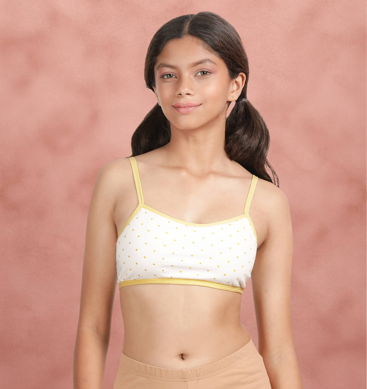 Shyaway Cotton Non Padded Women's Teenage Bra ( Off White ) SBBS910-WhiteYellow Shyaway Cotton Non Padded Women's Teenage Bra ( Off White ) SBBS910-WhiteYellow