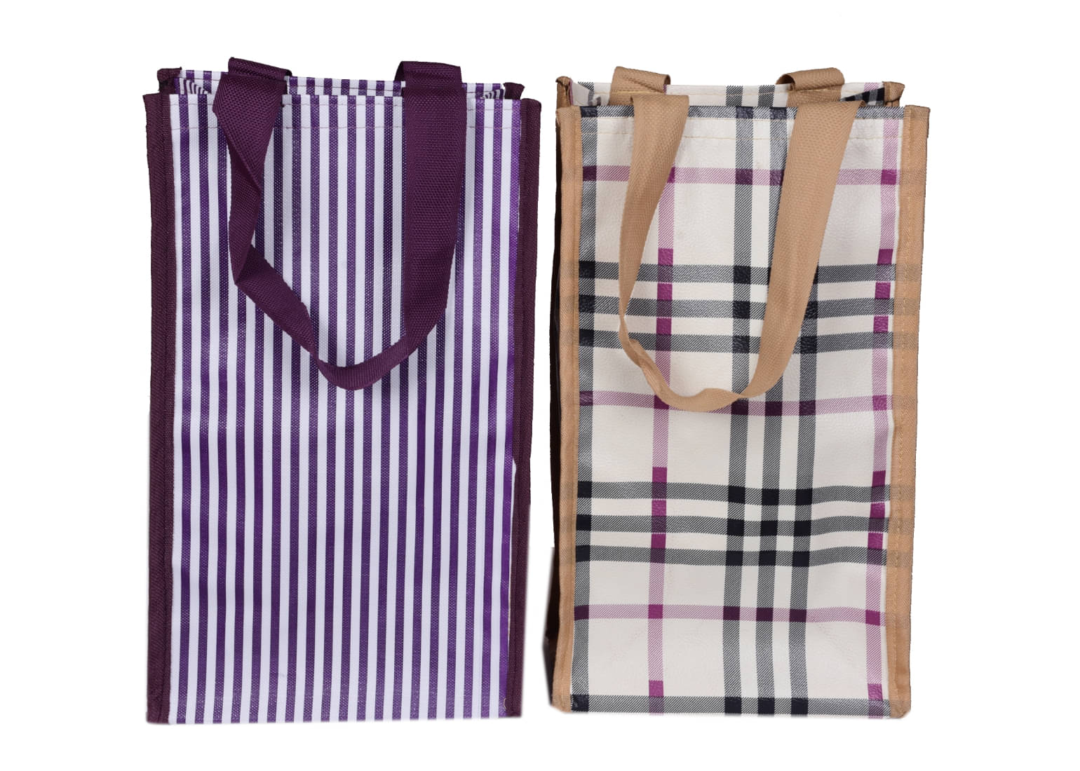     			Sunvika House Multicolor Fabric Lunch Bag Pack of 2