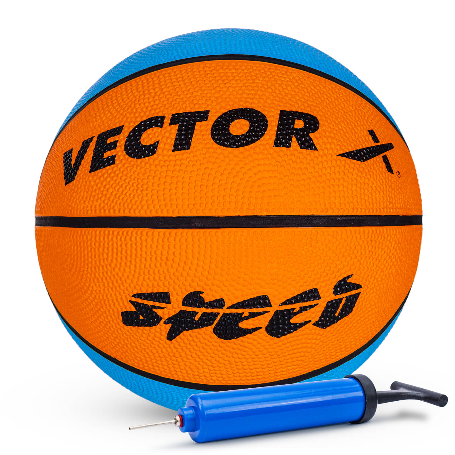 Vector X 7 Rubber Basketball - Sports and Fitness Equipment | Buy online on ZillyBuy