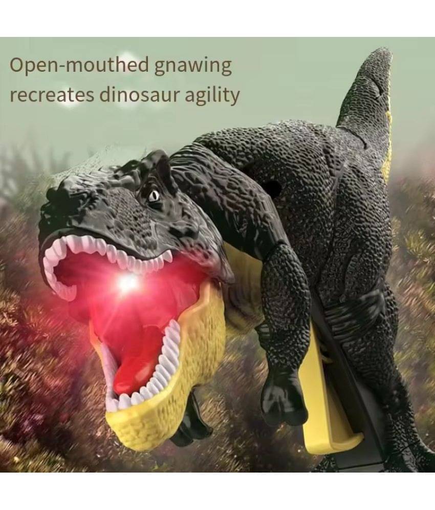     			Zyamalox Dinosaur Head toy gun Moving Head, Opening Mouth, Light, Realistic Sound - A Fun and Entertaining Toy for Kids