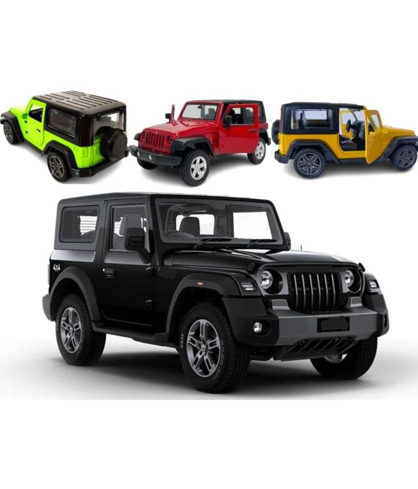     			Zyamalox Precision-Engineered thar car toy with Realistic Detailing, Dual Opening Doors, and Pull-Back Action: A Miniature Masterpiece car toy car!