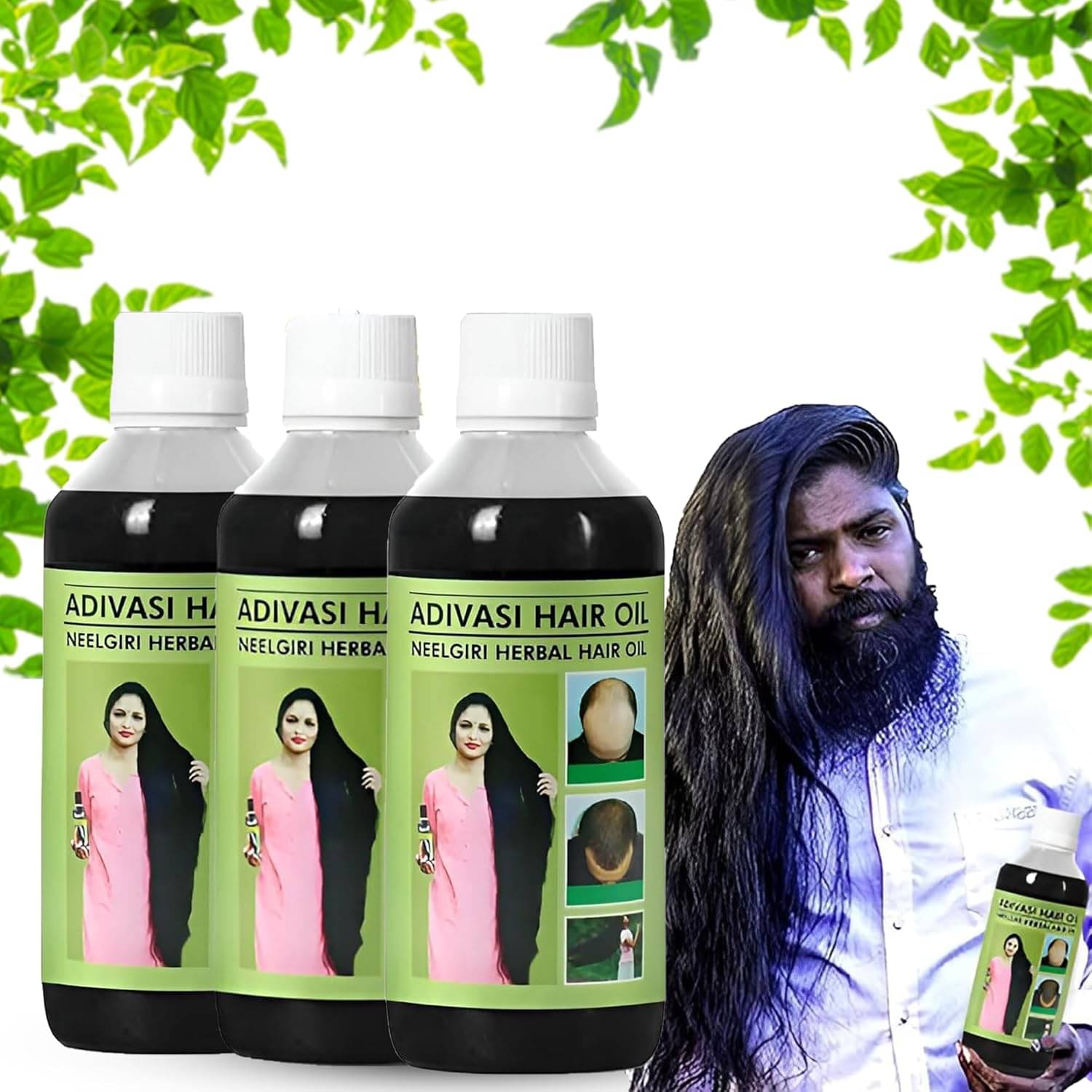 ADIVASI NEELAMBARI Hair Growth Kalonji Oil 300 ml ( Pack of 1 ) ADIVASI NEELAMBARI Hair Growth Kalonji Oil 300 ml ( Pack of 1 )