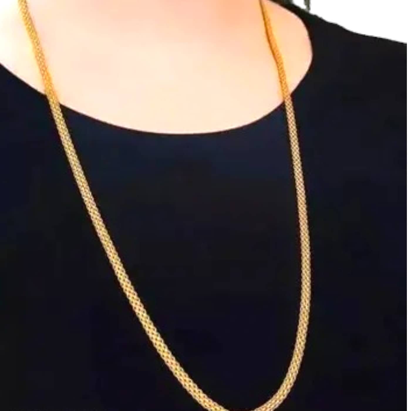 AKLINA Gold Plated Chain ( Set of 1 )