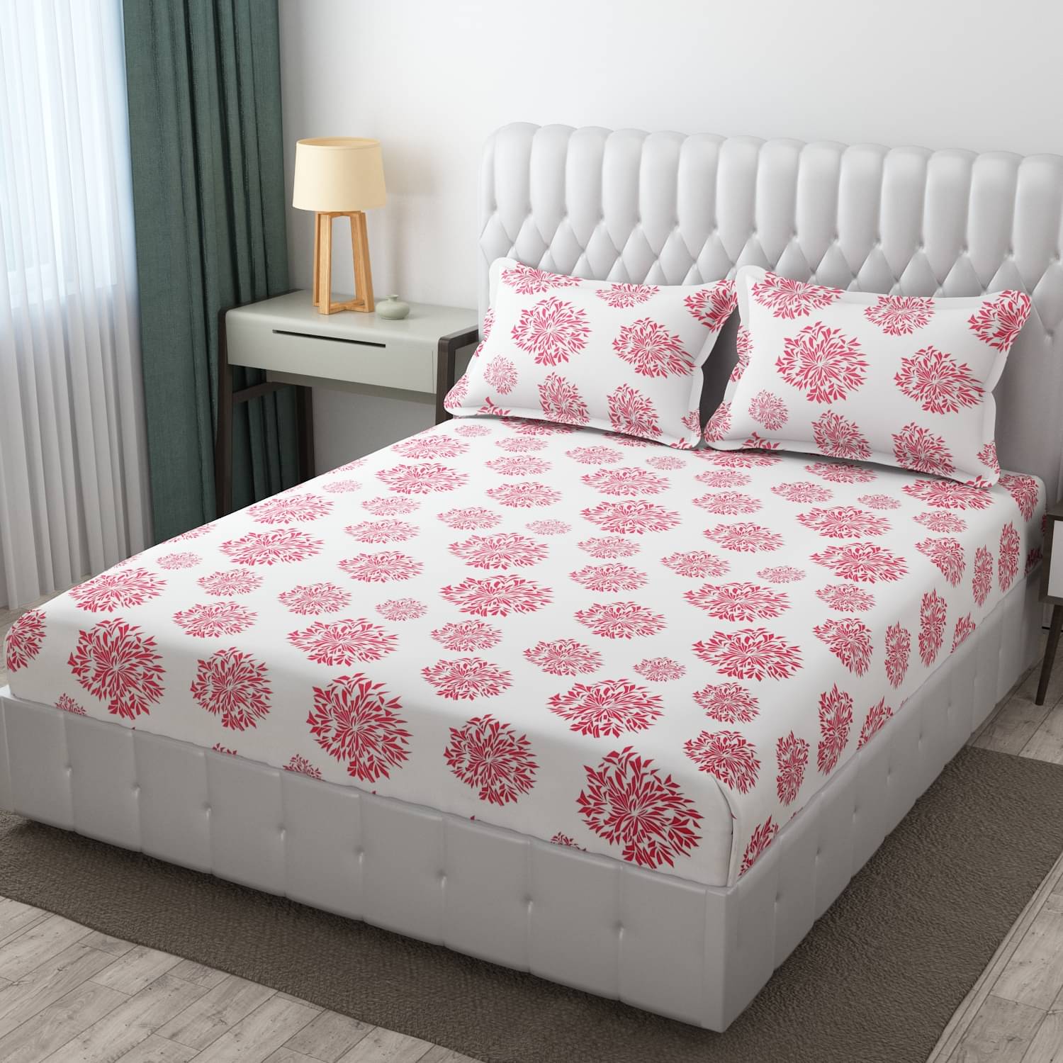 Apala Microfiber 1 Double King Bedsheet with 2 Pillow Covers ( Off White ) Apala Microfiber 1 Double King Bedsheet with 2 Pillow Covers ( Off White )