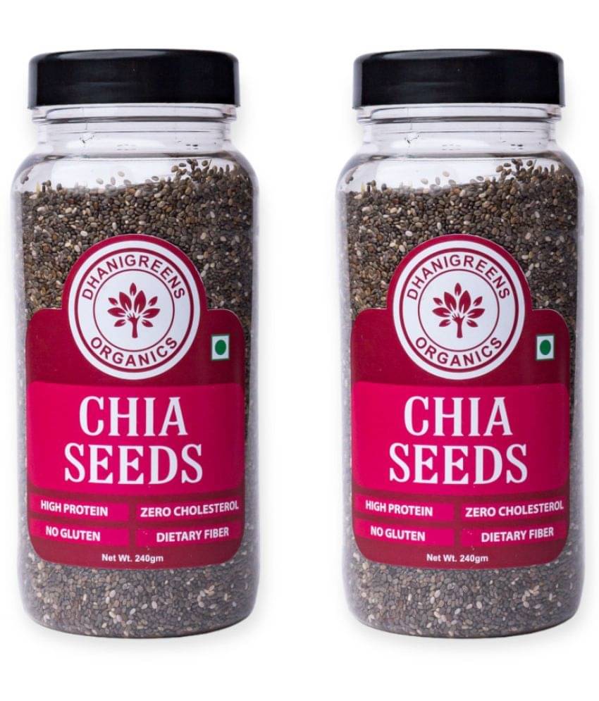     			DHANIGREENS ORGANICS Chia Seeds ( Pack of 2 )