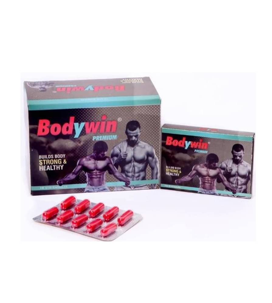 Dr. Chopra Win Trust BodyWin Premium Capsule Build Body Strong & Healthy 10 no.s Unflavoured Pack of 10     			Dr. Chopra Win Trust BodyWin Premium Capsule Build Body Strong & Healthy 10 no.s Unflavoured Pack of 10