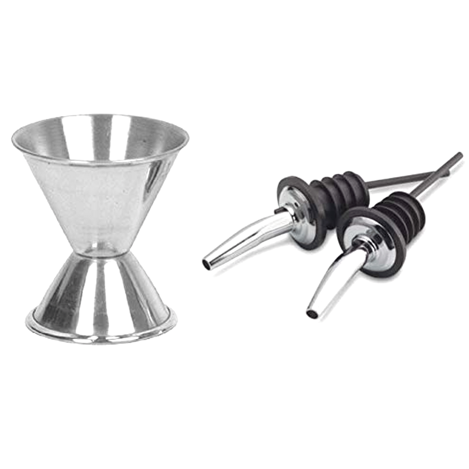    			Dynore Silver Stainless Steel Peg Measurer ( Pack of 4 )