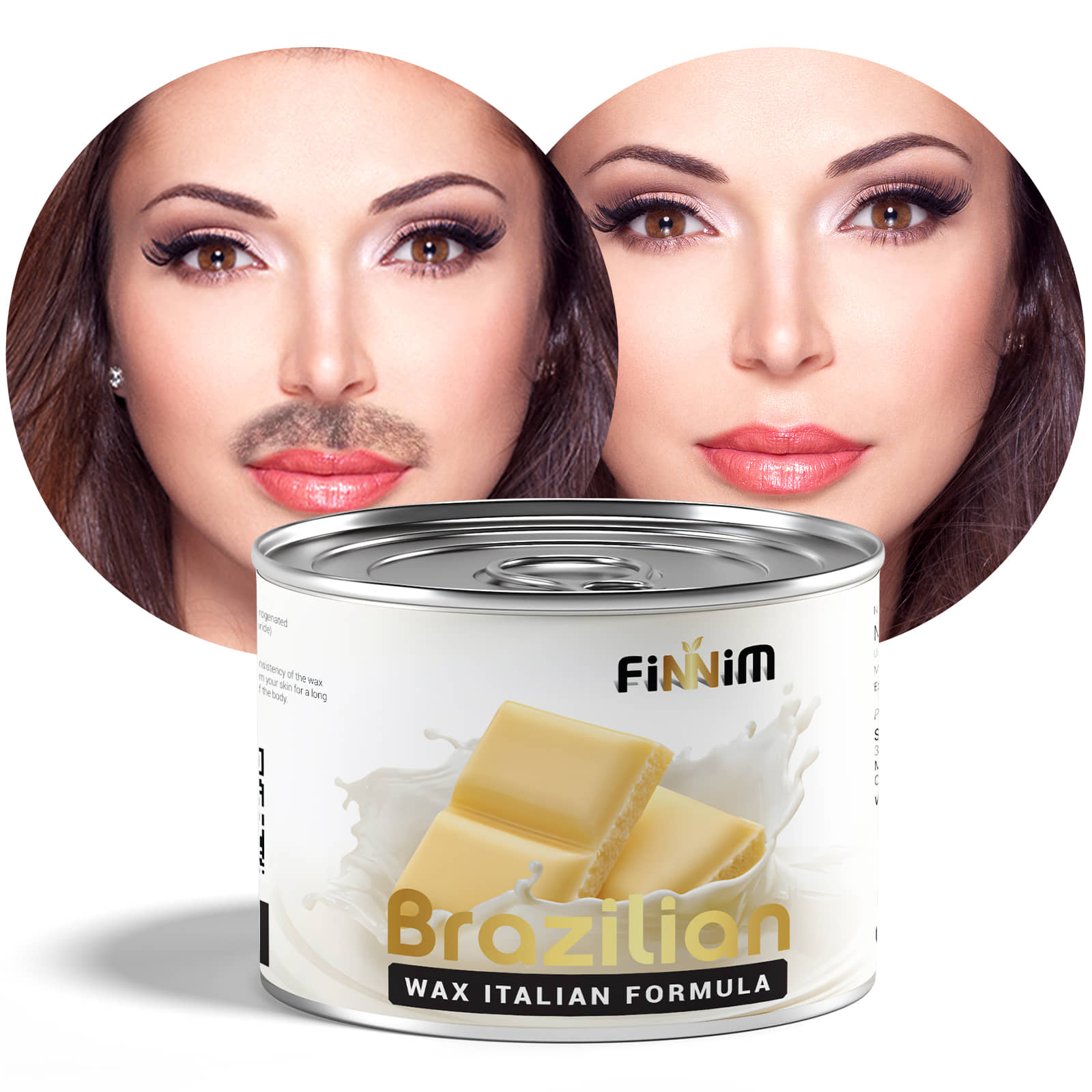 Finnim Paraben Free Hair Removal Wax for Men & Women 300 ( Pack of 1 )
