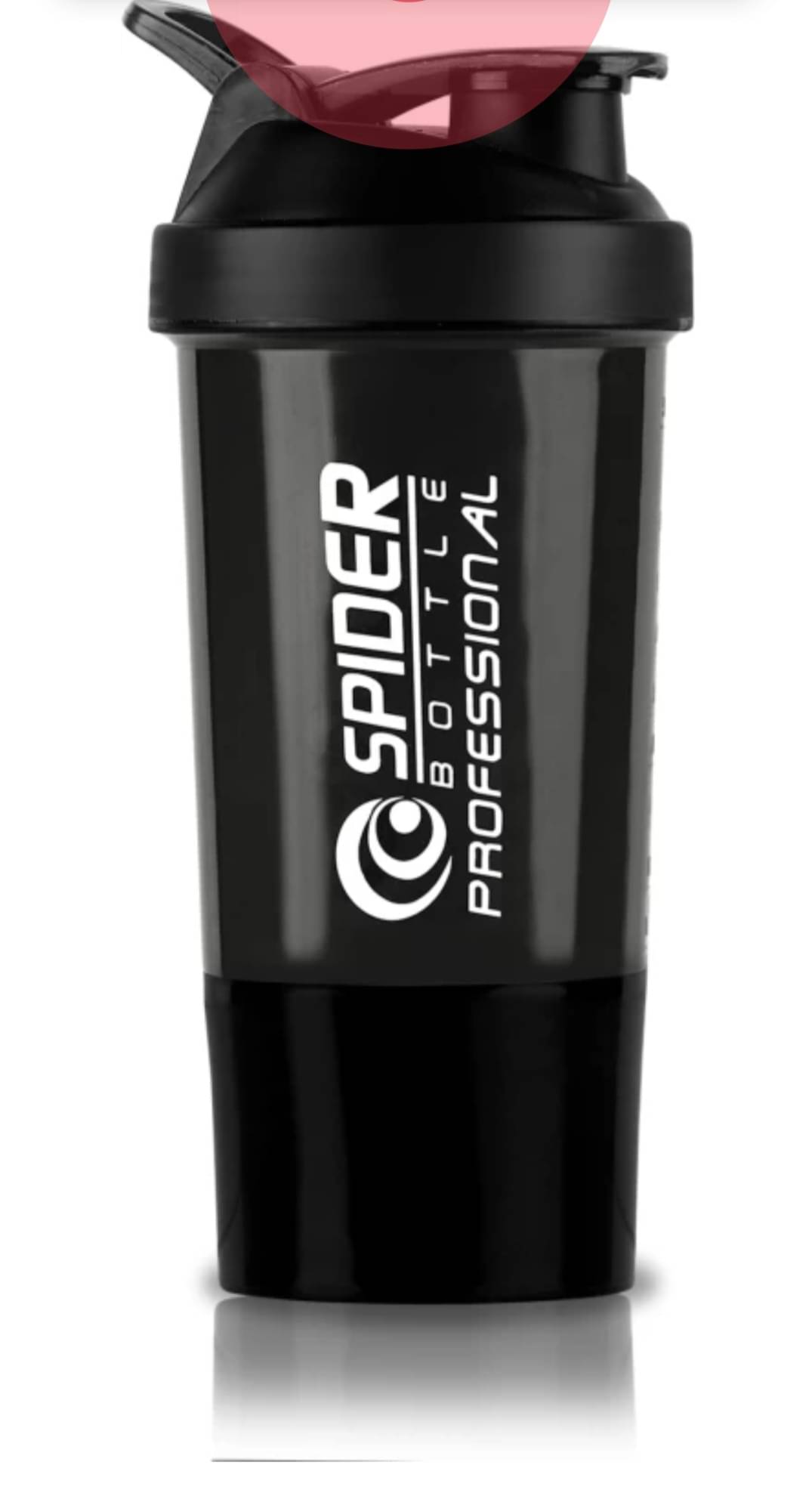 Fitgo Plastic Black 500 mL Shaker ( Pack of 1 )     			Fitgo Plastic Black 500 mL Shaker ( Pack of 1 )