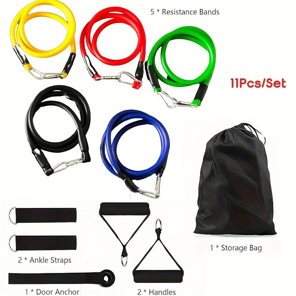 Fitness Scout Rubber Resistance Band + Wrist Support 7-10 kg Fitness Scout Rubber Resistance Band + Wrist Support 7-10 kg